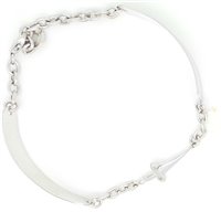 Bracciale Cesare Paciotti Uomo in Argento JPBR0958B - JPBR0958B